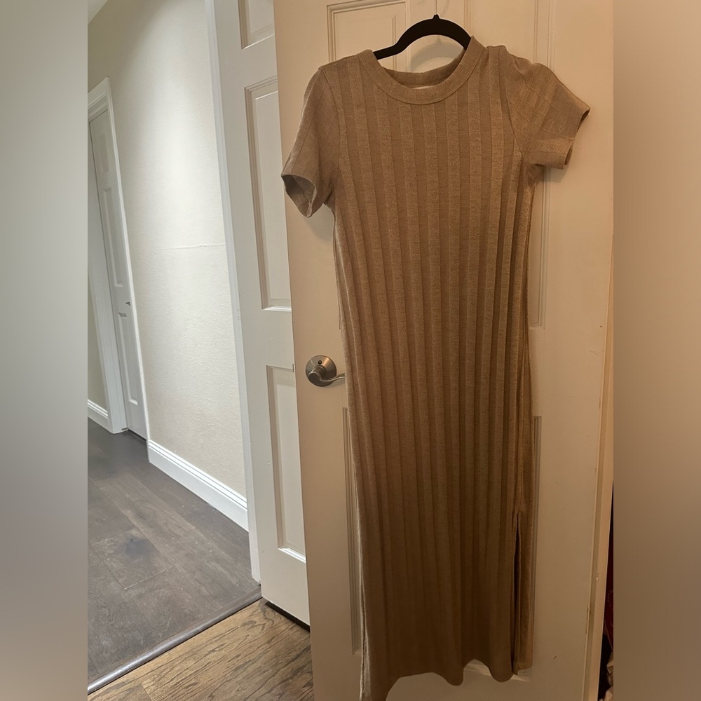 H&M - Ribbed Midi Dress - S - Picture 4 of 9